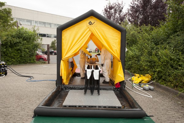Dual Decon Shower
